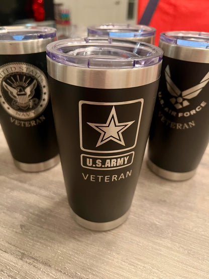 US Army Veteran Tumbler