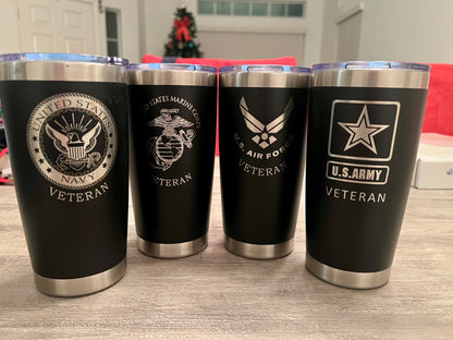 US Army Veteran Tumbler