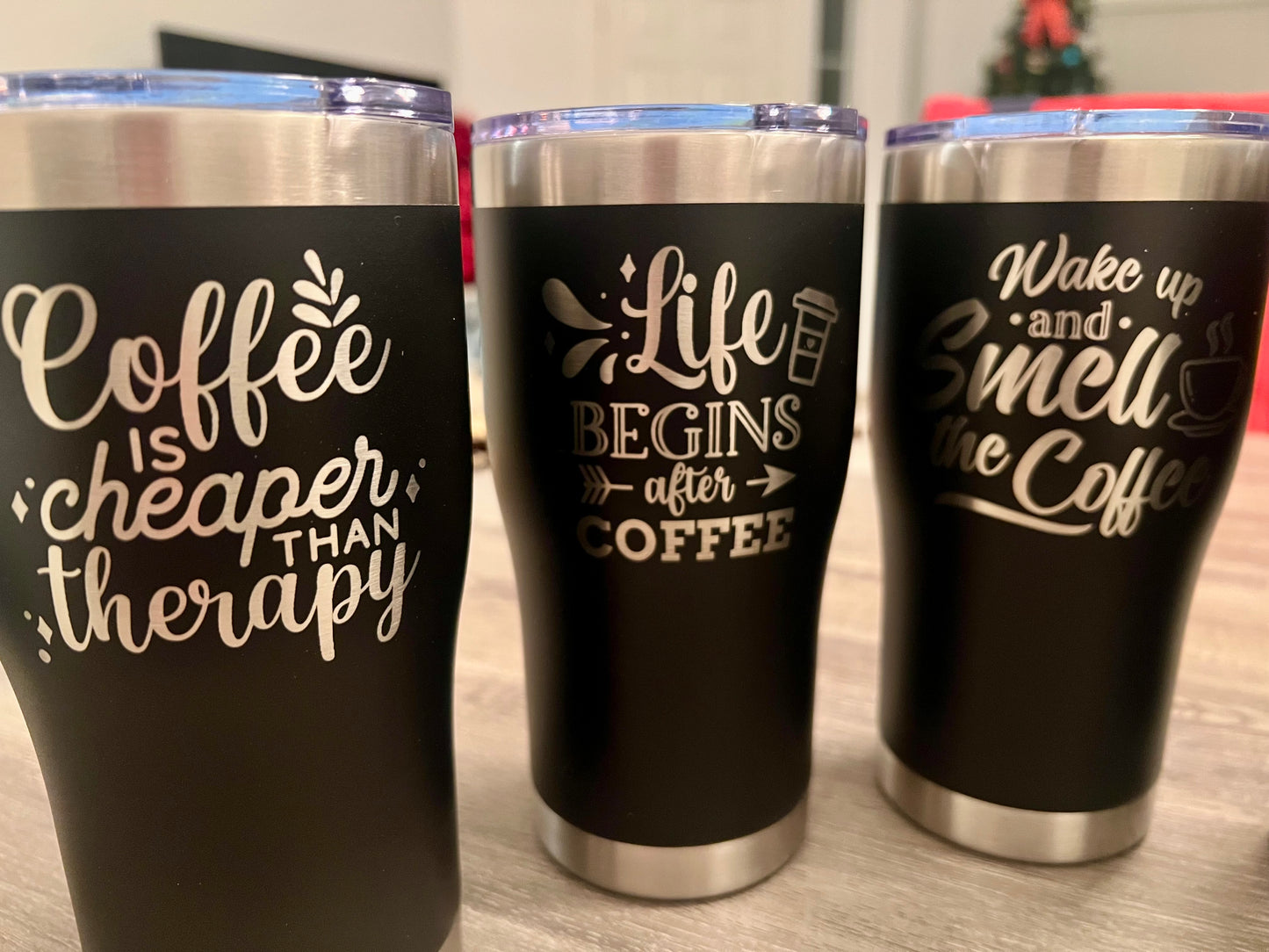 Life Begins After Coffee Tumbler