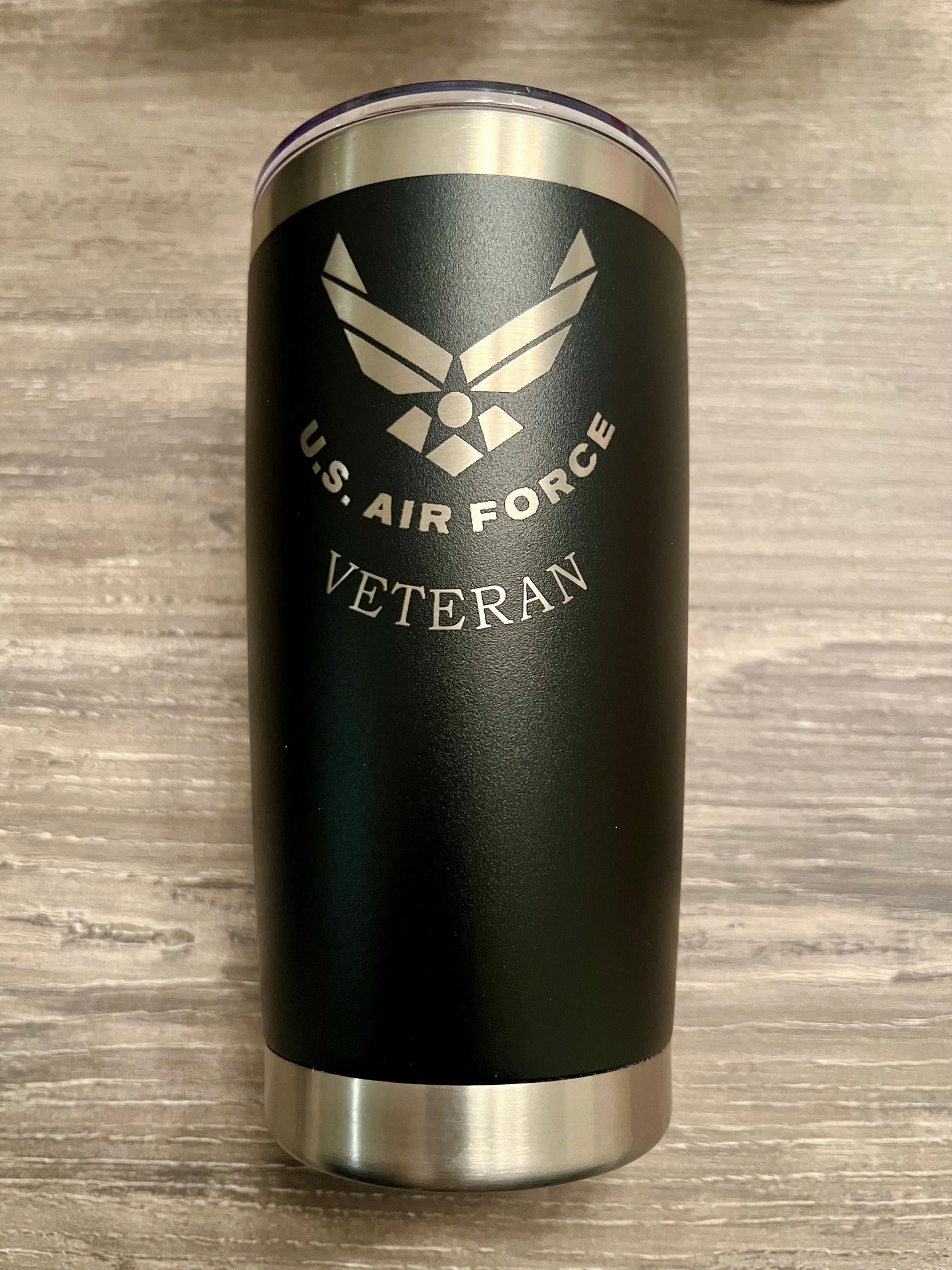 US Air Force Veteran Tumbler