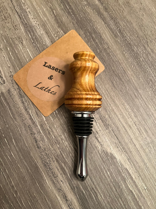 Canary Wood Wine Stopper G